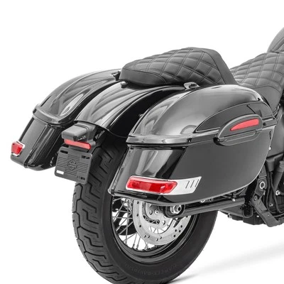 Hard saddlebags Delaware 33L Yamaha XVS 1300/950 A Midnight Star - Imagem 1 de 4