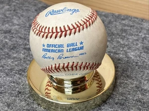 Rawlings American League offizieller Baseball Bobby Brown Präsident - Bild 1 von 6
