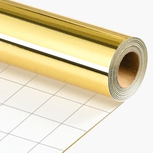 Merture Gold Wrapping Paper Roll - 17 In X 17in x 32.8ft(46.5 sqft),  - Picture 1 of 6