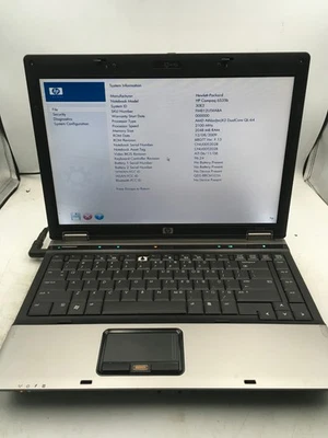 HP COMPAQ 6535b - BOOTS TO BIOS - AMD ATHLON X2 - 2GB  RAM - 15" -READ DESC - BB - Image 1 of 4