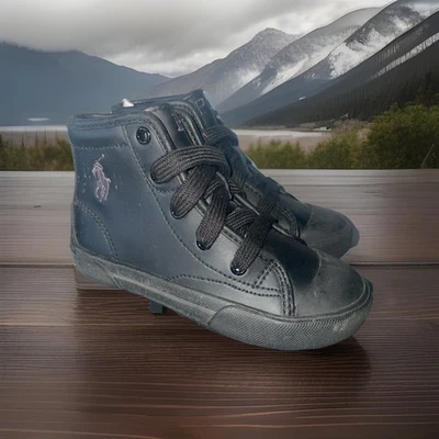 Polo Ralph Lauren HiTops Unisex B/G Preescolar US5 UK4.5 EU21 Caja Original ¡LINDO! Foto 1 de 4