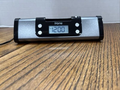 iHome Modelo iH16 iPod Estación de Acoplamiento Reloj Despertador Sistema Estéreo con Cable ~ Probado Foto 1 de 4