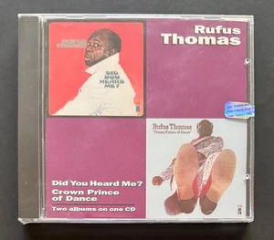 RUFUS THOMAS Did You Heard Me? / The Crown Prince of Dance SEALED CD 1995 Stax - Foto 1 di 1