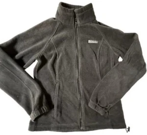 Columbia Women’s Medium Full Zip Black Fleece Jacket - Picture 1 of 4