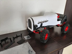 RC Scaler Eigenbau – Traktor-Hotrod-Mix | Unikat mit RC4WD Yota II Achsen - Bild 1 von 19