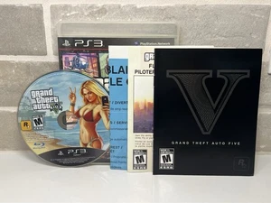 Grand Theft Auto 5 - PS3 - Complete In Box Cib - Picture 1 of 6