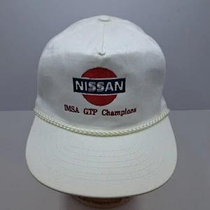 Sombrero Nissan IMSA GTP Champions Ala Cuerda Blanca Snapback - Imagen 1 de 13