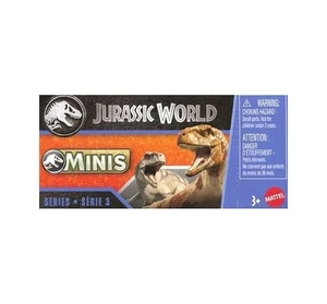 Jurassic World MINIS 2025 Series 3 Mystery Pack 2025 Brand New Factory Sealed - Picture 1 of 2