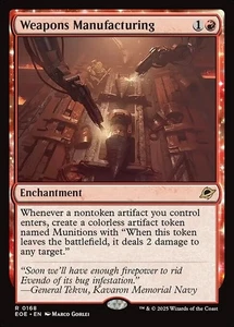 *MtG: WEAPONS MANUFACTURING - Edge of Eternities Rare - magicman-europe* - Bild 1 von 1