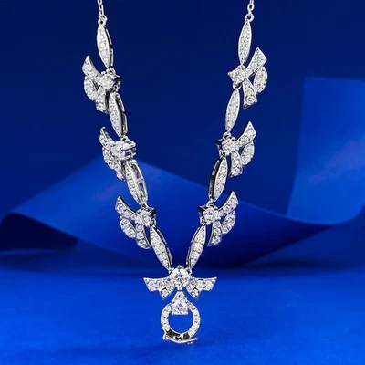 Lab Grown Diamond Multi-Way Chain Adjustable Necklace, 18K Gold Vermeil - Image 1 of 4