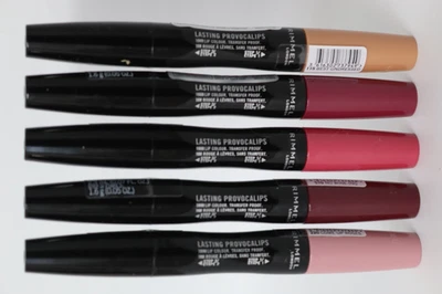 RIMMEL LASTING PROVOCALIPS TRANSFER PROOF 2 STEP 18HR LIP COLOUR - CHOOSE SHADE - Image 1 of 4