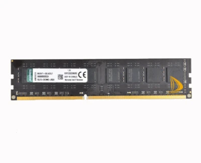 Kingston 1x8GB 2RX8 PC3-10600U DDR3 1333Mhz 240Pin DIMM Desktop Memory RAM 1pcs - Image 1 of 4