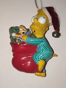 The Simpsons BART & KRUSTY Christmas Ornament - Kurt S Adler 2004 Holiday - Bild 1 von 7