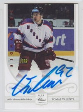 2015-16 OFS CLASSIC CZECH TOMAS VALENTA 05/15 AUTO SIGNATURE HCO-20 Olomouc