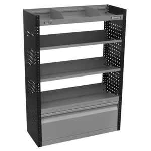 Sealey APMSVCOMBO2 Modular Slanted Shelf Van Shelving Organiser Storage System - Picture 1 of 10