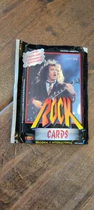 1997 ROCK CARDS ARGENTINA UNOPENED PACK OF 6 ANGUS YOUNG AC/DC WRAPPER - Picture 1 of 1