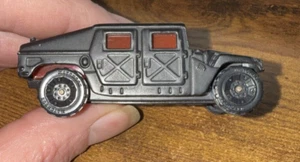 Matchbox Hummer 1994 #573 Black RYU 1994 LOOSE Trunk Opens - Picture 1 of 7