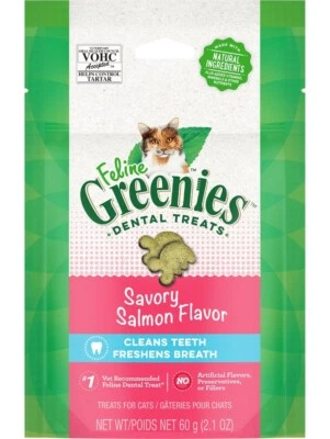 Greenies Feline Savory Salmon Cat Treats - image 1 of 2