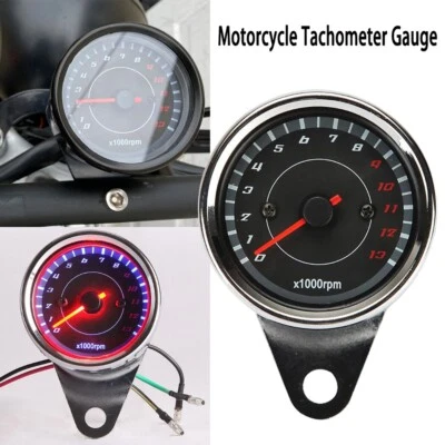 Tacómetro retroiluminado LED para motocicleta Honda Shadow Sabre VT VF VLX 700 750 1100 Foto 1 de 4
