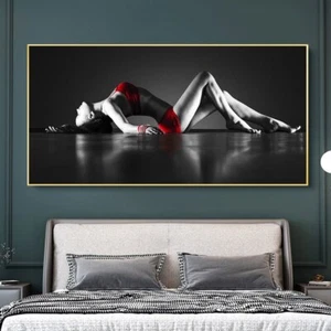 Poster Stampe Nudo Arte Donna Sexy Quadro Tela Wall Quadri Stampa Arredamento Casa - Foto 1 di 9