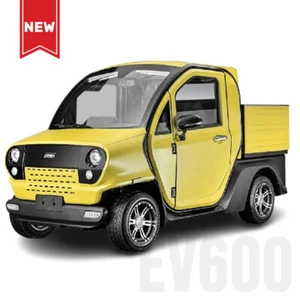 Elektro Kabinenroller LUQI EV600 PickUp Lieferwagen Pritsche 60km/h 2-Sitzer COC - Bild 1 von 12