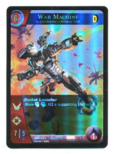Upper Deck Vs System 2PCG War Machine Metallic Foil Card OP Event Kit #2 Prize - Picture 1 of 2