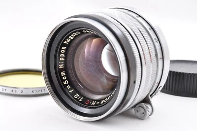 [Exc+3] Nippon kogaku Nikkor H C 5cm F/2 Late model Leica L39 Lens Form Japan - Imagen 1 de 4