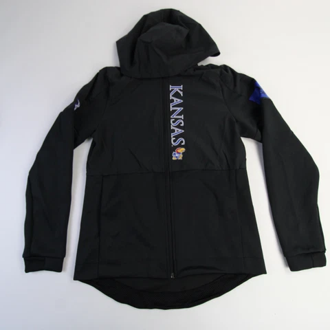 Kansas Jayhawks adidas Jacket Women's Dark Gray Used Cover