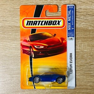 Lotus Evora 2008 MB750 2009 Sports Cars 2/13 Bright Blue MBX Metal Long Card A1T