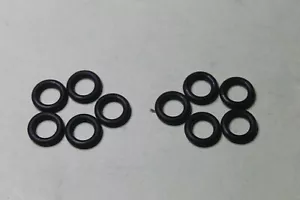 10x Ten Rubber O Ring seals 5mm inner 9mm outer diameter 2mm thick o-rings - Picture 1 of 3