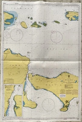 Admiralty 3726 SELAT BALI TO PULAU KANGEAN Genius Nautical Maritime Map Chart - Image 1 of 4