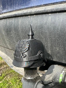 Copertura per Auto - Gancio di Traino a Forma di Brufolo Colore Nero - Foto 1 di 6