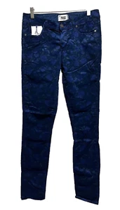 NWT PAIGE FLORAL VERDUGO ULTRA SKINNY LOW RISE STRETCH PANTS NEW SIZE 28 - Picture 1 of 4