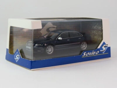 Audi S8 D3 V10 2010 Blu Notte Perla Solido S4313303 1:43 A8 Blu RHD 5.2 - Immagine 1 di 3
