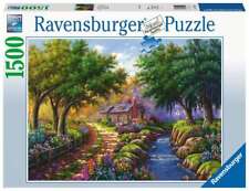 Ravensburger Puzzle 17109 Cottage am Fluß 1500 Teile Puzzle | Deutsch | Spiel