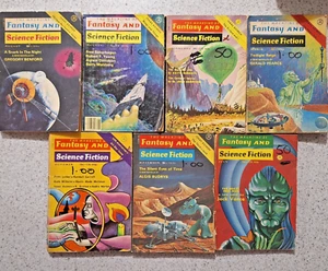 The Magazine of Fantasy and Science Fiction - from 1972 through 1978 - 7 Issues - Bild 1 von 13