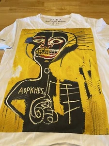NWT RARE Neff Jean Michel Basquait Walcott TEE T SHIRT Small Aopkhes - Picture 1 of 5