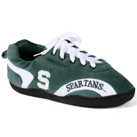 Michigan State Spartans All Around Rubber Soled Slippers Cover