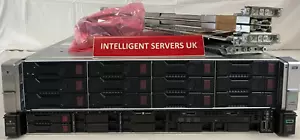 HP D3600 96TB DL360 Gen10 20-Cores 384GB RAM 2x 300GB 15K Server Storage Config - Picture 1 of 2