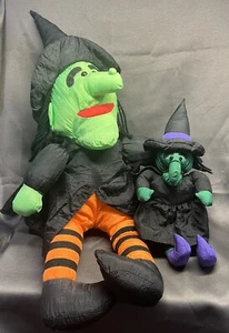 Four Star Int’l  WITCH NYLON PLUSH 24” Parachute Style 1993 Plush Halloween - Picture 1 of 3