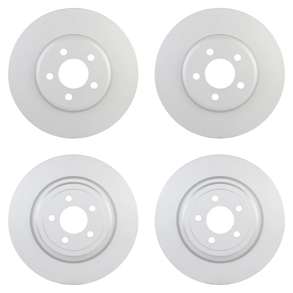 Комплект дисковых тормозных колодок Bosch QuietCast передние задние роторы для Dodge Charger RWD - Изображение 1 из 1