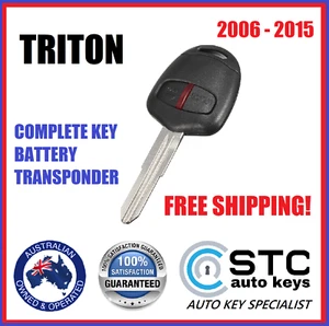 MITSUBISHI PAJERO TRITON NS NT NW ML MN TRANSPONDEDOR REMOTO LLAVE COCHE 2006 - 2015 - Imagen 1 de 3