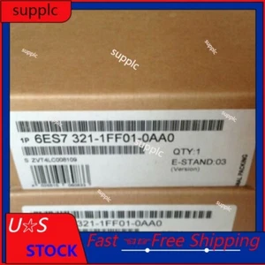 New In Box SIEMENS 6ES7 321-1FF01-0AA0 6ES7321-1FF01-0AA0 Digital Input Module - Picture 1 of 2