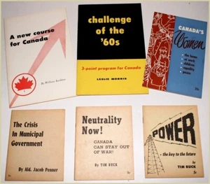 Collection of Ten Communist Canadian Booklets ... 1959-1966. - Imagen 1 de 4