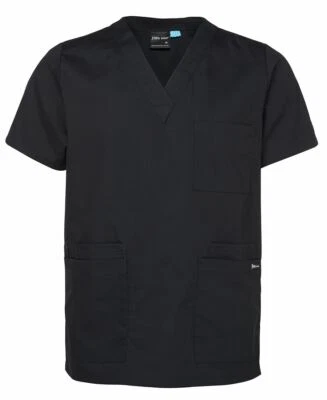 CLEARANCE! JB's Wear UNISEX SCRUBS TOP (4SRT) - Navy Colour - image 1 of 3