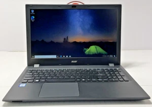 ACER TMP258 Laptop intel i3-6100U 2.30GHZ 8GB RAM 128GB SSD Windows 10 - Picture 1 of 11