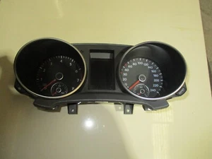 Genuine 2012 Volkswagen Golf MK6 07~13 1.4L CLUSTER INSTRUMENT KM 87901 - Picture 1 of 16
