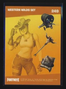  2020 Fortnite Reloaded #249 Western Wilds Set Card BX6 - Picture 1 of 2