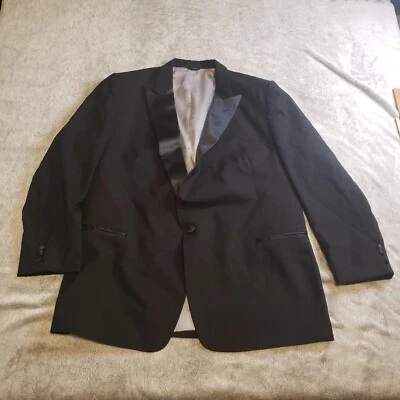 Chaqueta Esmoquin De Colección Christian Dior Monsieur Negra Doble Pecho Para Hombre Medida Foto 1 de 4
