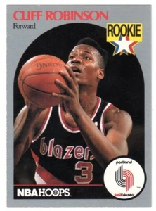 1990 Hoops #250 CLIFF ROBINSON RC! TRAIL BLAZERS - Picture 1 of 1